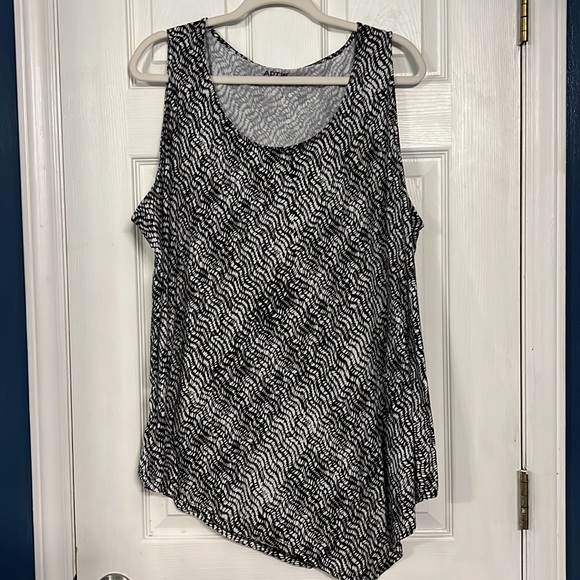 Lot of 2‼️ Apt 9 Sleeveless Tops/Coverups-Size 3X - Picture 6 of 9